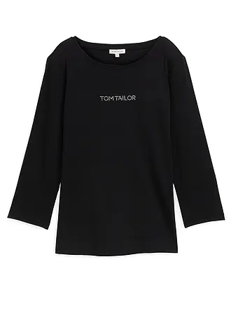 TOM TAILOR | Shirt | schwarz